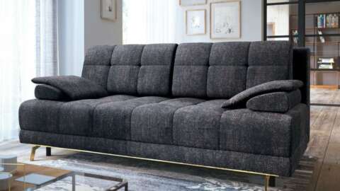 Sofa sztruksowa – modne tkaniny 2024